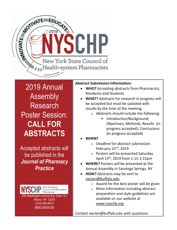 2019 Poster Session